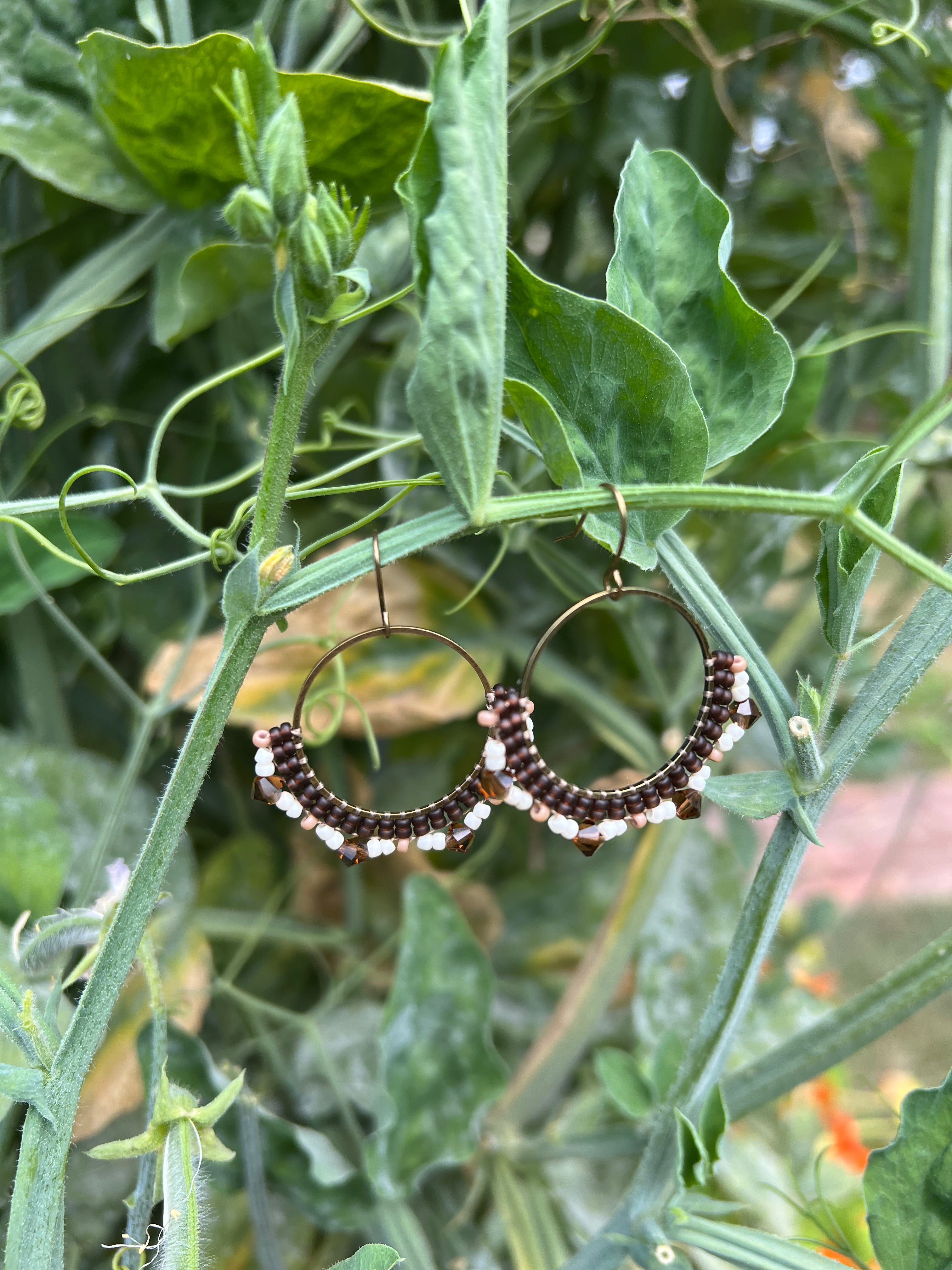 Moon Rise - Medium Hoop